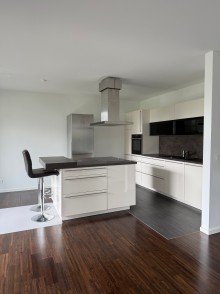 Blick auf die K�che Moderne 3-Zimmer-Terrassenwohnung in den Steimker G�rten