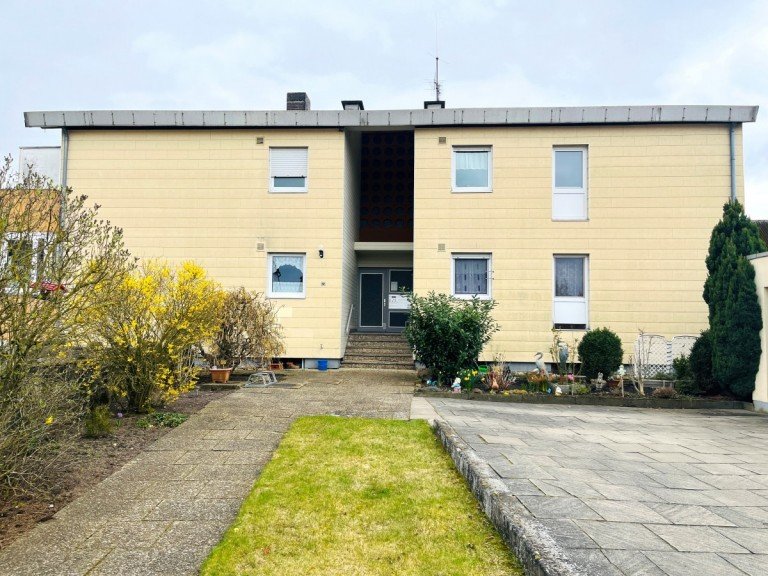 Hausansicht Wolfsburg Erdgeschosswohnung Attraktive 2 Zimmer-Wohnung